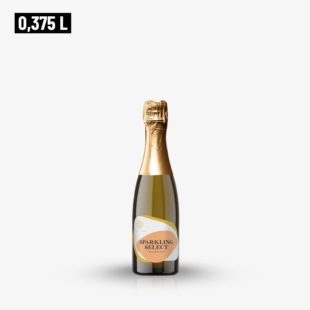 ZERONIMO SPARKLING SELECT 0,375: un des meilleurs pétillants sans alcool en demie-bouteille